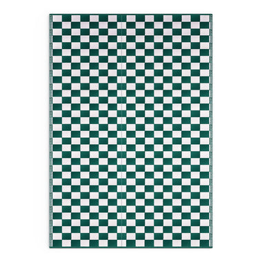 GREEN CHECKERED