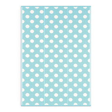 SKY BLUE POLKA DOTS
