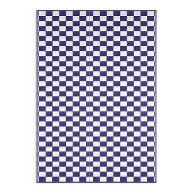 NAVY BLUE CHECKERED