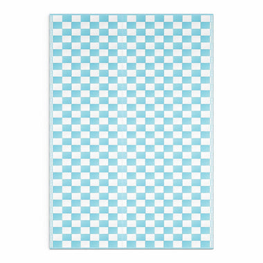 SKY BLUE CHECKERED