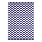 NAVY BLUE CHECKERED