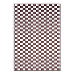 BROWN CHECKERED