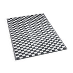 GREY CHECKERED