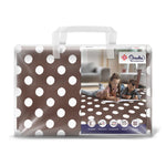 BROWN POLKA DOTS